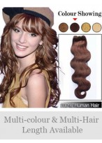 Wavy Remy Hair Weft Extensions 
