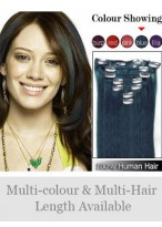 7 pcs From 14" Straight Clip In Full Head Set 