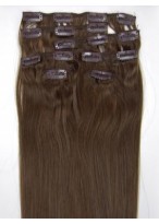 7 pcs From 14" Straight Clip In Full Head Set 