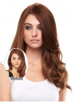 Long Remy Human Hair Hairpieces 