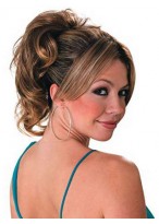 10" Wavy With Two Comb Clip Attachment Synthetic Ponytail 