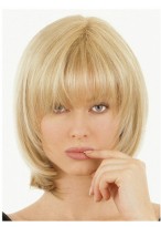 10" Human Hair Top Piece Wig 