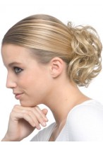 Soft Curly Scrunchie Style Synthetic Wrap 
