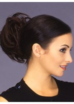 5" Layered Synthetic Wrap With Butterfly Clip 