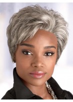 Trendy Straight African American Wigs 
