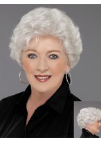 Cheap Short Grey Lace Wigs 