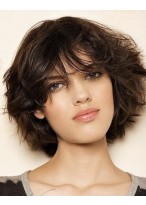 Cute Short Bob Remy Human Hair Wig 