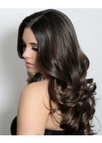 Long Curly Full Lace Human Hair Wig 