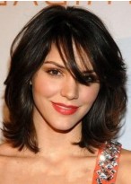 Charming Capless Wavy Human Hair Wig 