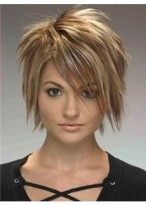 New Style Short Straight Synthetic Wigs 