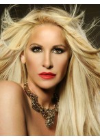 Good Looking Long Blonde Kim Zolciak Wigs 