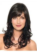 Black Capless Remy Human Hair Wig-WWA148 