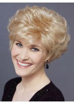 Blonde Capless Remy Human Hair Wig-WWA186 