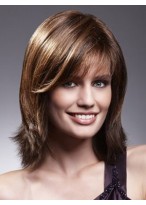 Auburn Lace Front Remy Human Hair Wig-WWA204 