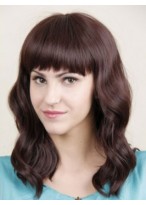 Brown Lace Front Remy Human Hair Wig-WWA360 