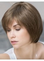 Brown Lace Front Remy Human Hair Wig-WWA365 