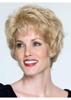 Blonde Capless Remy Human Hair Wig-WWA370 