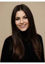 Black Lace Front Remy Human Hair Wig-WWA389 