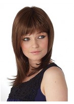 Brown Capless Synthetic Wig-WWA397 