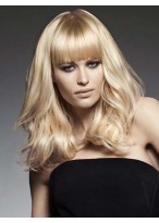 Blonde Capless Remy Human Hair Wig-WWA432 