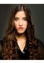 Brown Capless Remy Human Hair Wig-WWA453 