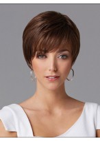 Auburn Capless Remy Human Hair Wig-WWA467 