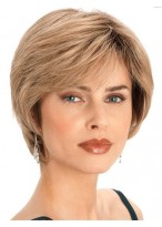 Blonde Capless Remy Human Hair Wig-WWA530 