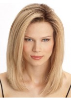 Blonde Lace Front Remy Human Hair Wig-WWA532 