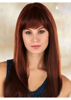 Soft Hot Sell New Long Straight Human Hair Wig 