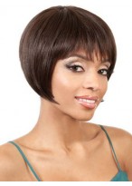 100% Remy Human Hair Short Page Cut Wig 
