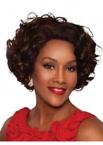 10" Curly Lace Front Synthetic Wig 