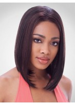 Sleek Straight African American Lace Front Wig 