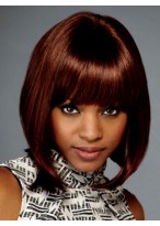 Blunt Cut Lace Front Synthetic Wig 