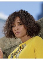 Medium Loose Curly Synthetic Wig 