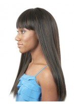 Capless High Quality Synthetic Straight Wig 