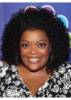 Sexy Short Curly Black African American Lace Wigs for Women 