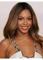 Cheap African American Wigs Long Curly Brown African American Lace Wigs 