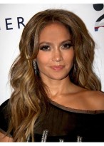 Classic Long Wavy Brown African American Lace Wigs 