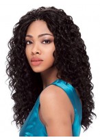 Quality Wigs Long Curly African American Lace Wigs for Women 20 Inch 