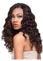 Fantastic Long Curly No Bang African American Lace Wigs for Women 20 Inch 