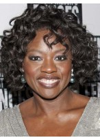 Lovely Short Curly African American Lace Wigs for Women 10 Inch 