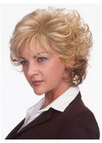 Short Loose Curly Synthetic Wig 