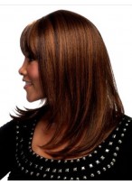 14" Capless Straight Synthetic Wig 