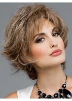 Short Capless Synthetic Wig 