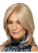 Medium Straight Synthetic Wig 