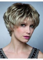 Short Wavy Capless Charme Synthetic Wig 