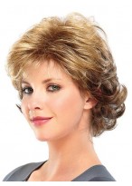 Midlength Curls Capless Synthetic Wig 