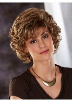 Midlength All over Waves Synthetic Wig 