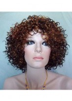 Stunning Short Curly Synthetic Capless Wig for Woman 
