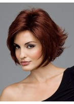 Short Flipped Curly Lace Front Wig 